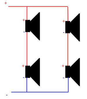 parallell + seriell koppling i 4*12-låda